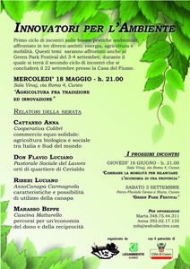 manifesto Innovatori per l'ambiente