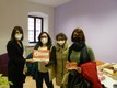 foto della consegna delle Targhe ai Punti informativi della Rete territoriale contro le discriminazioni Cuneo