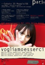Iniziativa "Vogliamo esserci"