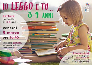 Io leggo e tu... (3-4 anni)