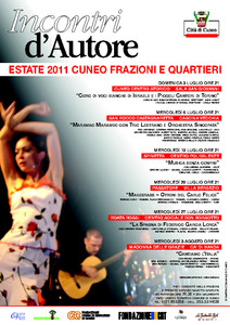 Locandina Incontri d'Autore Estate 2011