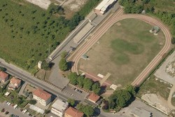 Vista aerea del Campo Sportivo Scolastico