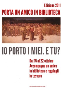 Porta un amico in biblioteca