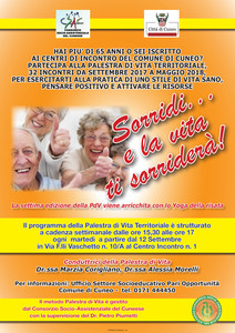 Locandina “Palestra di vita” anno 2017/2018 | Settima edizione