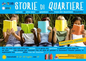 Locandina della rassegna di letture