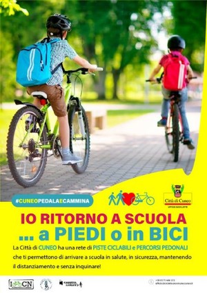 Campagna “Io ritorno a scuola… a piedi o in bici”
