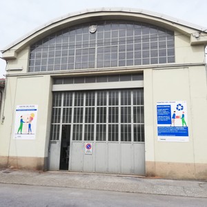 L'ingresso del Centro del Riuso