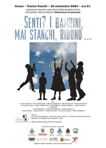 Locandina Senti? I bambini mai stanchi ridono...