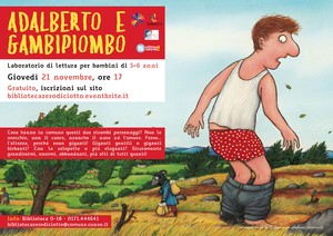 locandina dell'incontro letterario