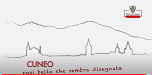 immagine “Cuneo così bella che sembra disegnata”