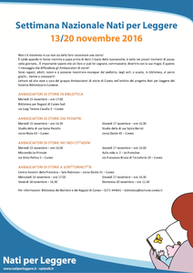 Settimana Nazionale Nati per Leggere 2016
