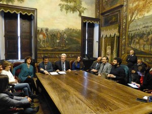 un momento della conferenza
