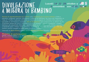 Locandina del percorso di approfondimento per adulti