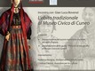 Locandina L’abito tradizionale al Museo Civico di Cuneo