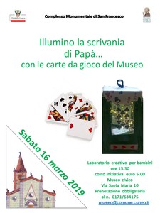 Illumino la scrivania di papà