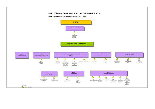 Organigramma e organizzazione