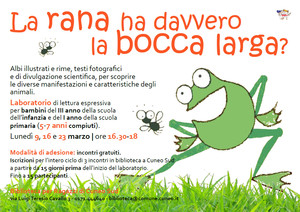 La locandina del laboratorio