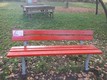 la panchina rossa, situata nel Parco Fluviale presso l’area relax del Santuario degli Angeli,  adottata dall’Assessorato alle Pari Opportunità in collaborazione con il Parco Fluviale Gesso e Stura