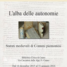 L'alba delle autonomie