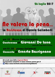 Eventi 26 luglio 2017