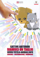 Manifesto campagna cattive abitudini diamoci un taglio