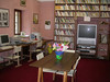 interno della biblioteca