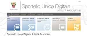 Immagine Sportello Unico Attività Produttive