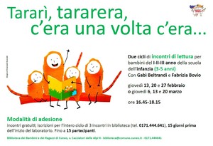 la locandina del laboratorio