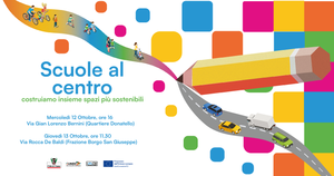 Banner dell'iniziativa Scuole al centro