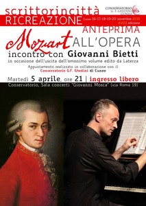 la locandina dell'appuntamento