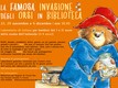Locandina del laboratorio di lettura