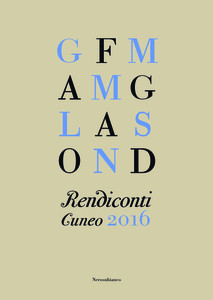 Rendiconti 2016
