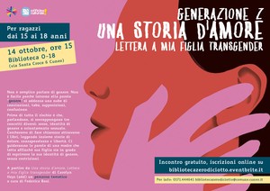 locandina dell'incontro di lettura