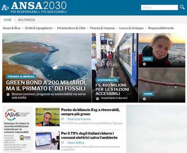 Portale ANSA 2030