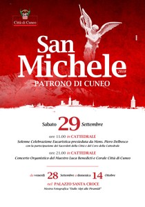 Manifesto San Michele - Patrono di Cuneo