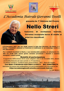 manifesto 7° Concorso "Premio Nello Streri"