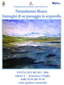 Naturalmente Museo. Immagini di un paesaggio in acquerello