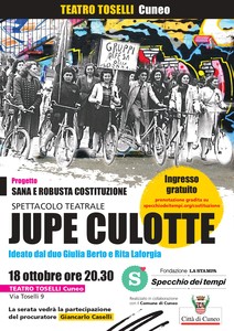 La locandina dell'evento "Jupe Culotte"