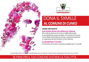 Destinazione 5 per mille dell'IRPEF a favore del Comune di Cuneo  2023