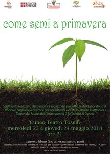 Locandina “Come semi a primavera”