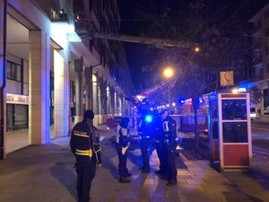 immagine dell’intervento dei Vigili del Fuoco in corso Giolitti