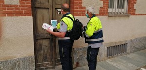Attività dei volontari di Protezione Civile