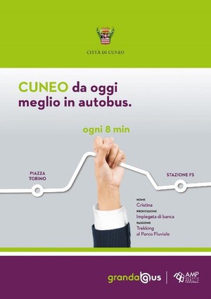 Campagna pubblicitaria del trasporto pubblico locale