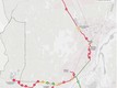 La mappa con il tracciato delle piste ciclabili che saranno realizzate