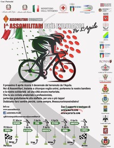 Locandina Iª Assomilitari Bike Endurance