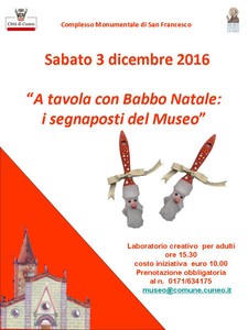 A tavola con Babbo Natale