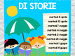 Locandina dell'iniziativa "Una primavera di storie"