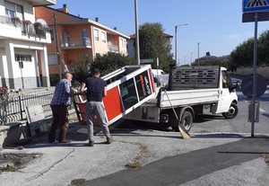 Rimozione cabina a Confreria