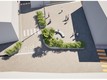 render progettuale del futuro centro frazionale