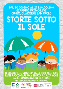 la locandina dell'iniziativa